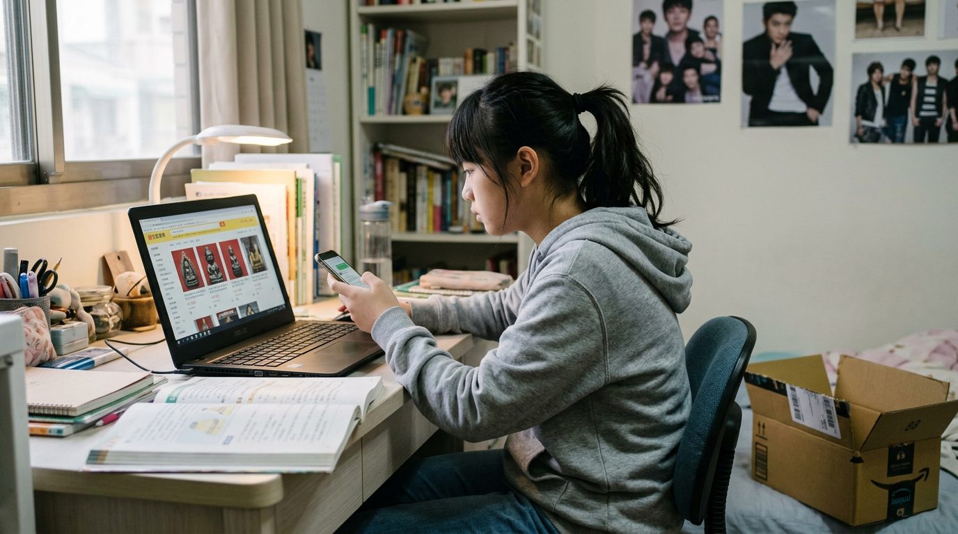 國中小女生為求人緣網購古曼童與泰國佛牌，2,000 元商品背後是一條沒人把關的風險階梯