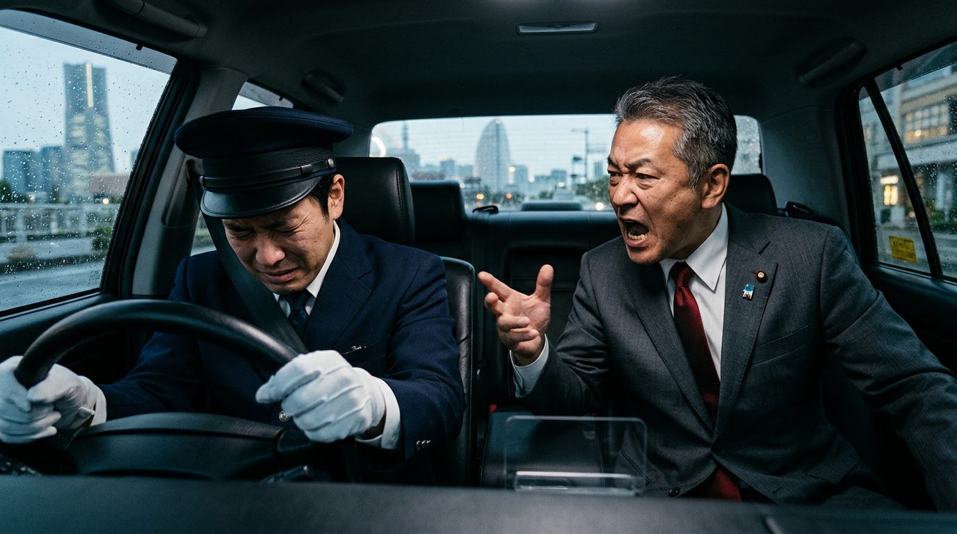 橫濱市長職場霸凌風波，公務車司機被怒吼到壓力症候群