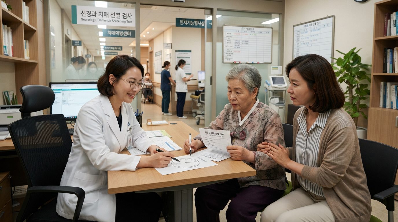 韓國女星帶媽媽做失智檢查，長輩忘東忘西可能是老年憂鬱症警訊