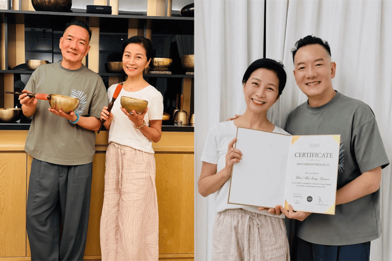 61 歲方文琳報名頌缽課程當學生，台灣聲音療癒市場從修行圈走進大眾視野