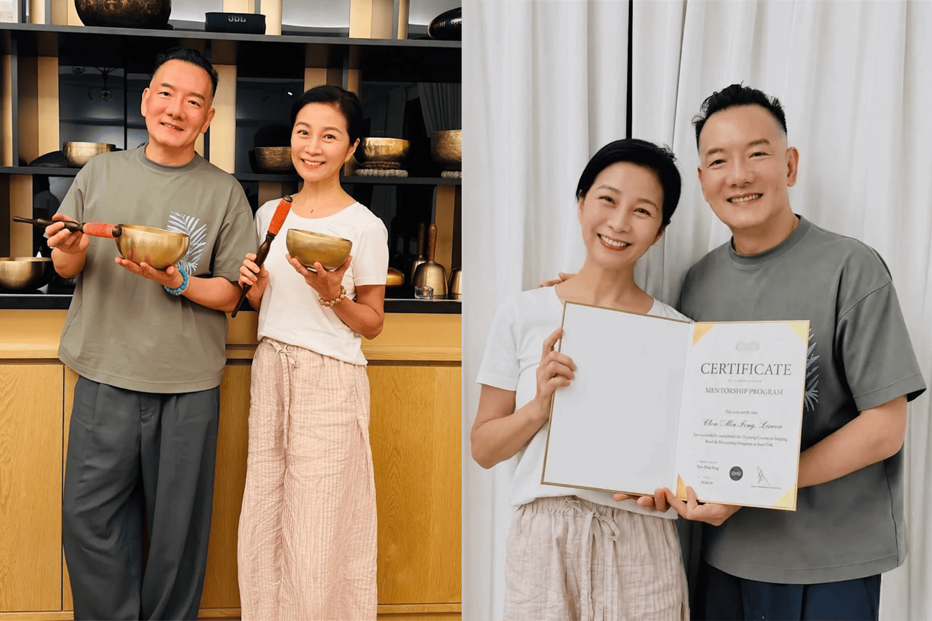 61 歲方文琳報名頌缽課程當學生，台灣聲音療癒市場從修行圈走進大眾視野