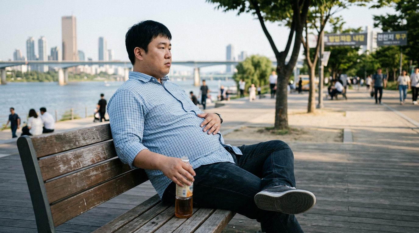 韓國 30 代男性肥胖率飆到 59%，跑步熱潮擋不住的健康兩極化